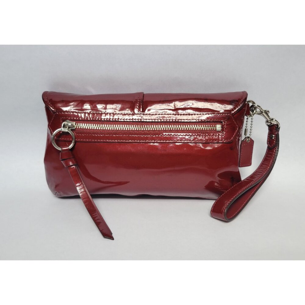 COACH 46261 Chelsea Patent Leather Large Clutch Wallet Wristlet Purse - Picture 3 of 16
